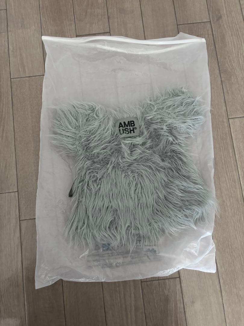 AMBUSH (アンブッシュ) 23SS テディビーニーニット帽 グレー