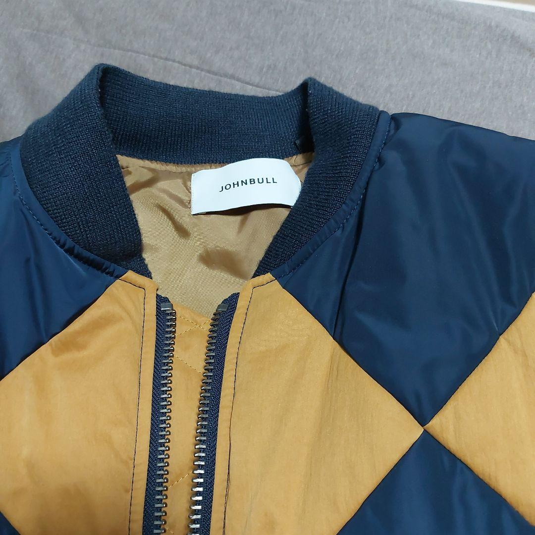 JOHNBULL ダイヤモンドパターン ボンバージャケット(ジョッキー柄