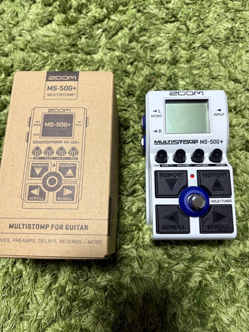 ZOOM MULTISTOMP MS-50G+マルチエフェクター マルチストンプ