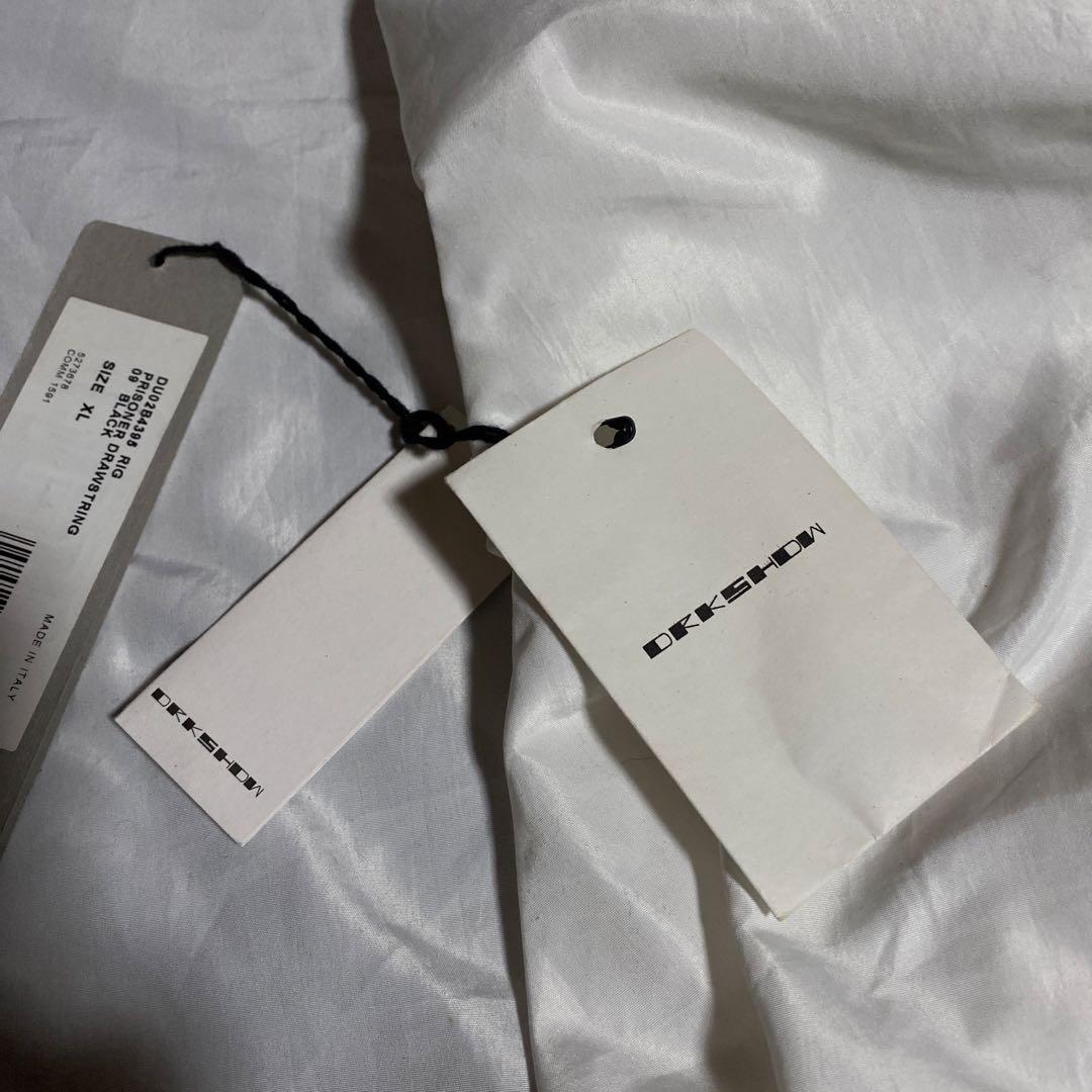 リックオウエンス　ダークシャドウ　drawstring XL du02b4395