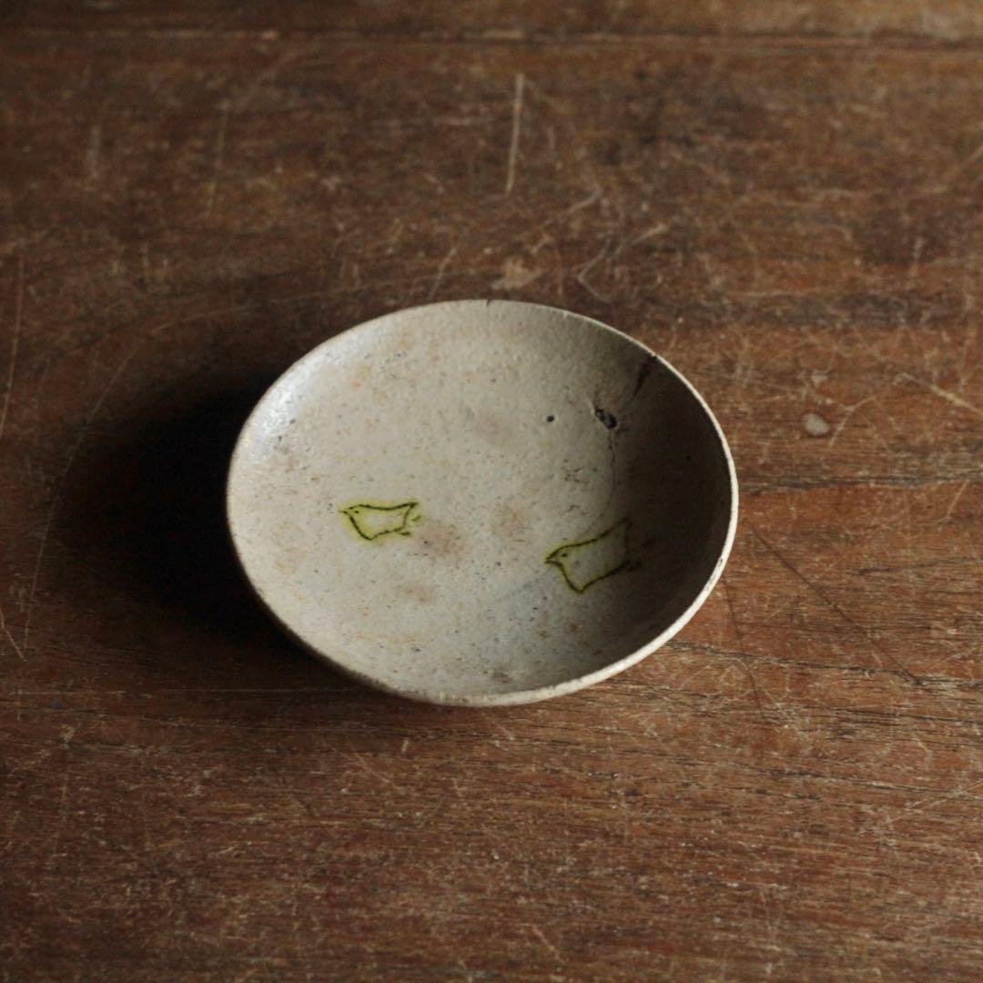 鴨川をどり 団子皿 千鳥 団子皿初期形態 古道具 アンティーク