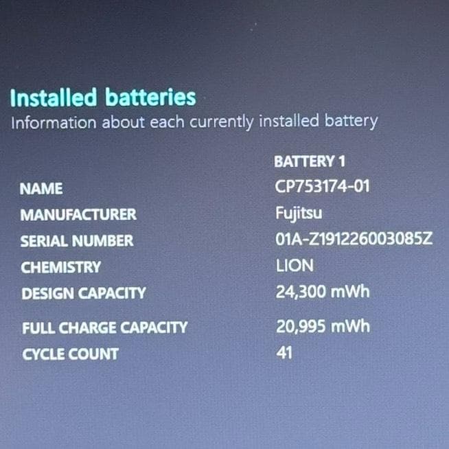 バッテリー良好 薄軽量タブレットLIFEBOOK i5 10世代 8G 256G