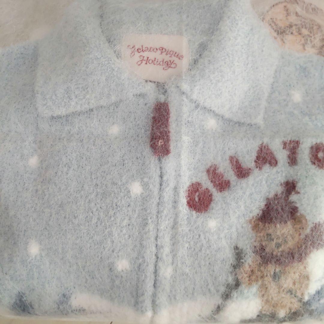 GELATO PIQUE【HOLIDAY】スキーベアジャガードカーディガン