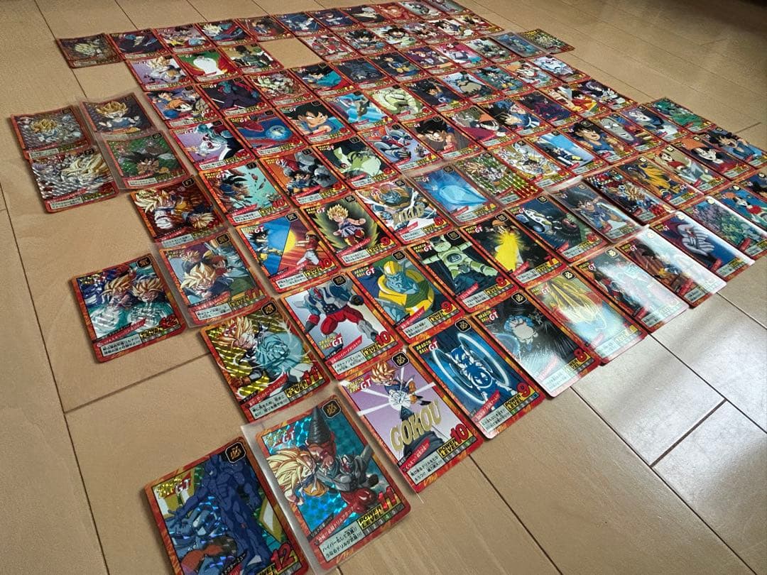 【レア】ドラゴンボールGT カードダス 86枚 まとめ売り（セミコンプ）