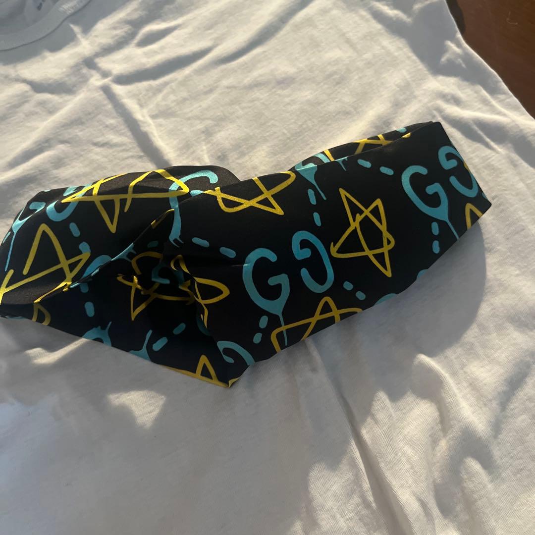 GUCCI 幾何学模様 ヘアバンド