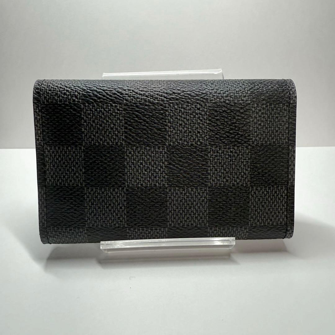 極美品✨【ルイヴィトン】ダミエグラフィット 6連キーケース ミュルティクレ