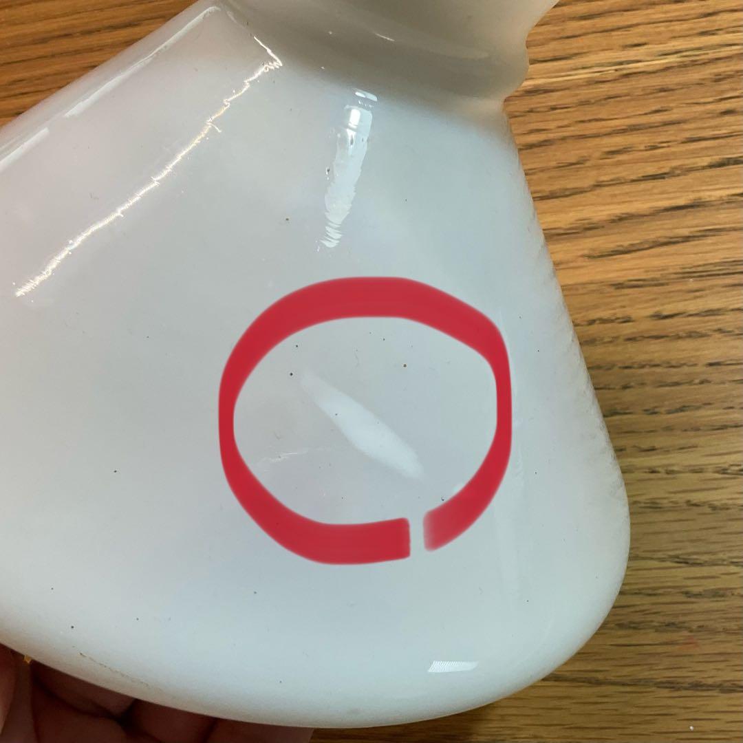 レトロ★白くて小さなランプシェード(おまけ付き) ペンダントライト