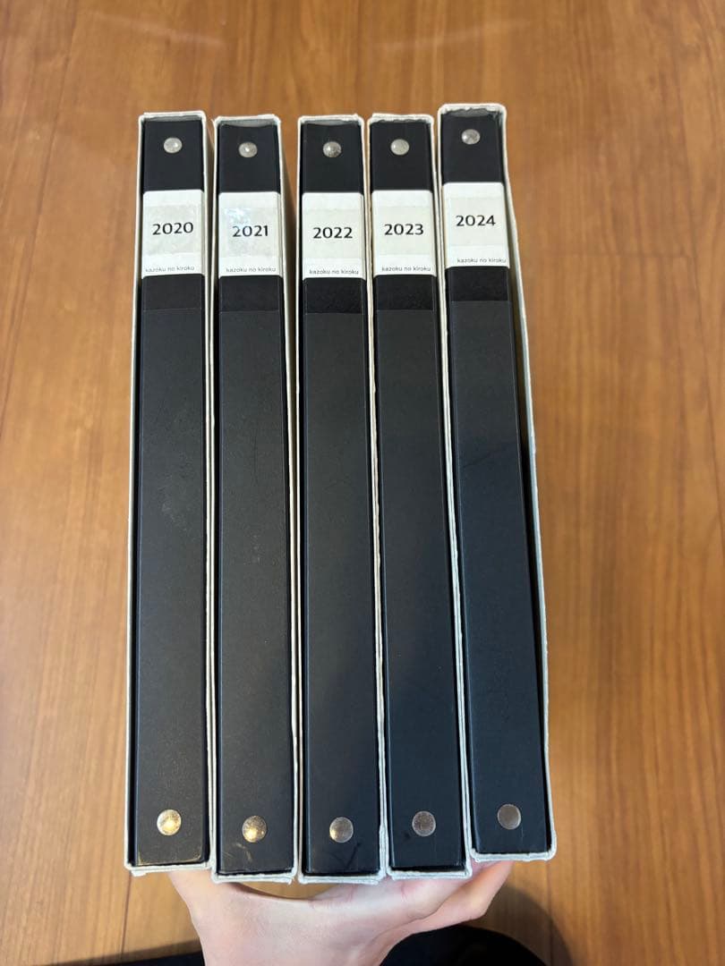 かぞくのきろく　アルバム台紙セット