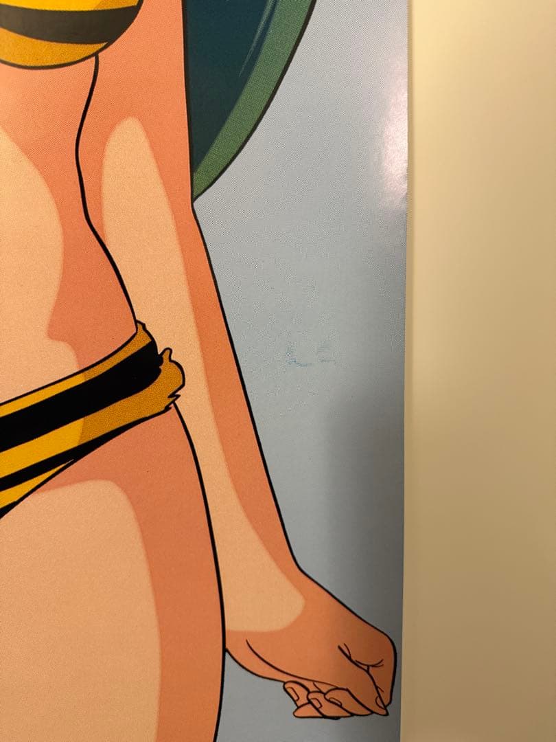 【56】高橋留美子 うる星やつら4 ラム・ザ・フォーエバー 等身大ポスター　希少