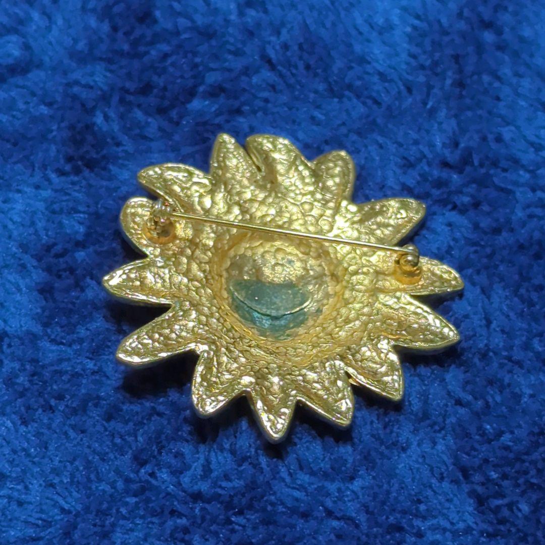 シャネル CHANEL ブローチ ココマーク ライオン 獅子モチーフ 太陽