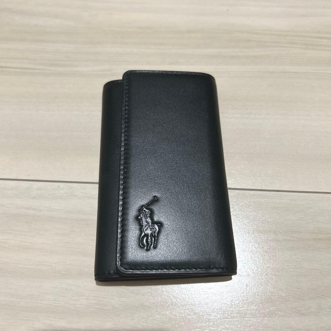 ポロラルフローレン キーケース本革 レザー