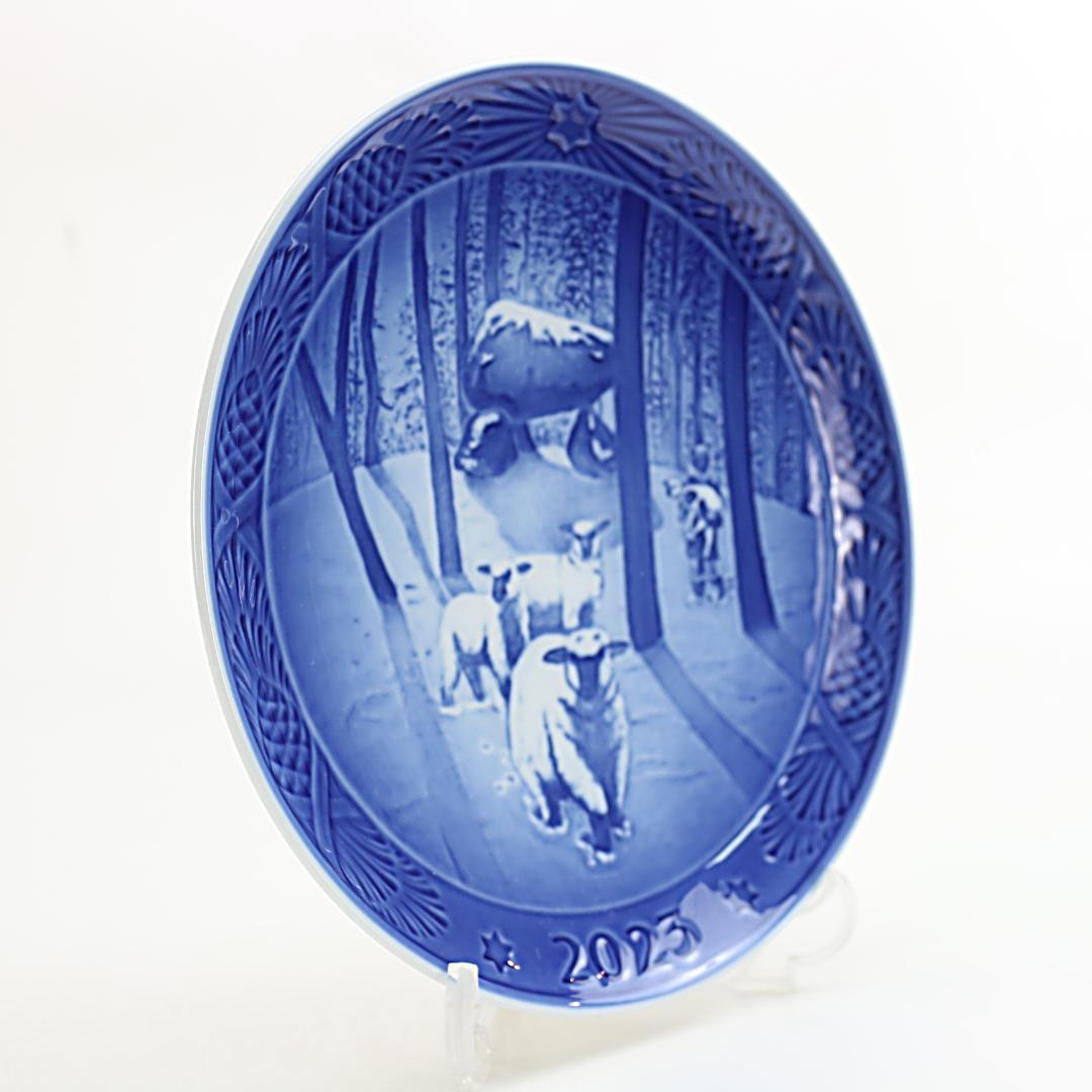 2023年 「森のクリスマス」 イヤープレート ロイヤルコペンハーゲン 北欧