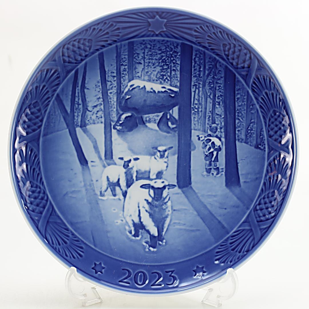 2023年 「森のクリスマス」 イヤープレート ロイヤルコペンハーゲン 北欧