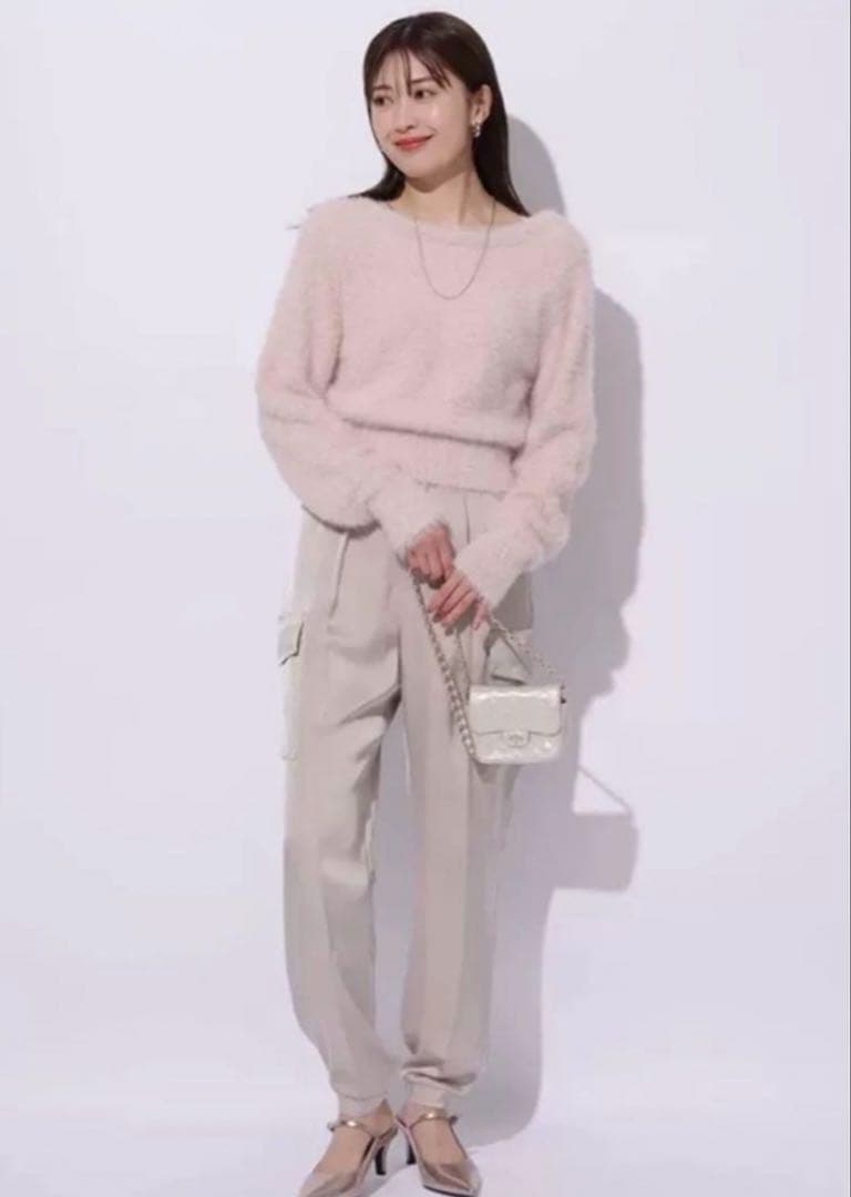 Apuweiser-riche リラクシーワークサテンパンツ ズボン XS