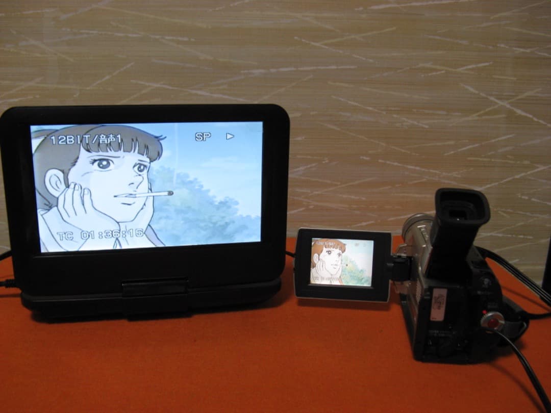 動作OK!☆VictorのMiniDV/デジタルビデオカメラ・GR-DVA10