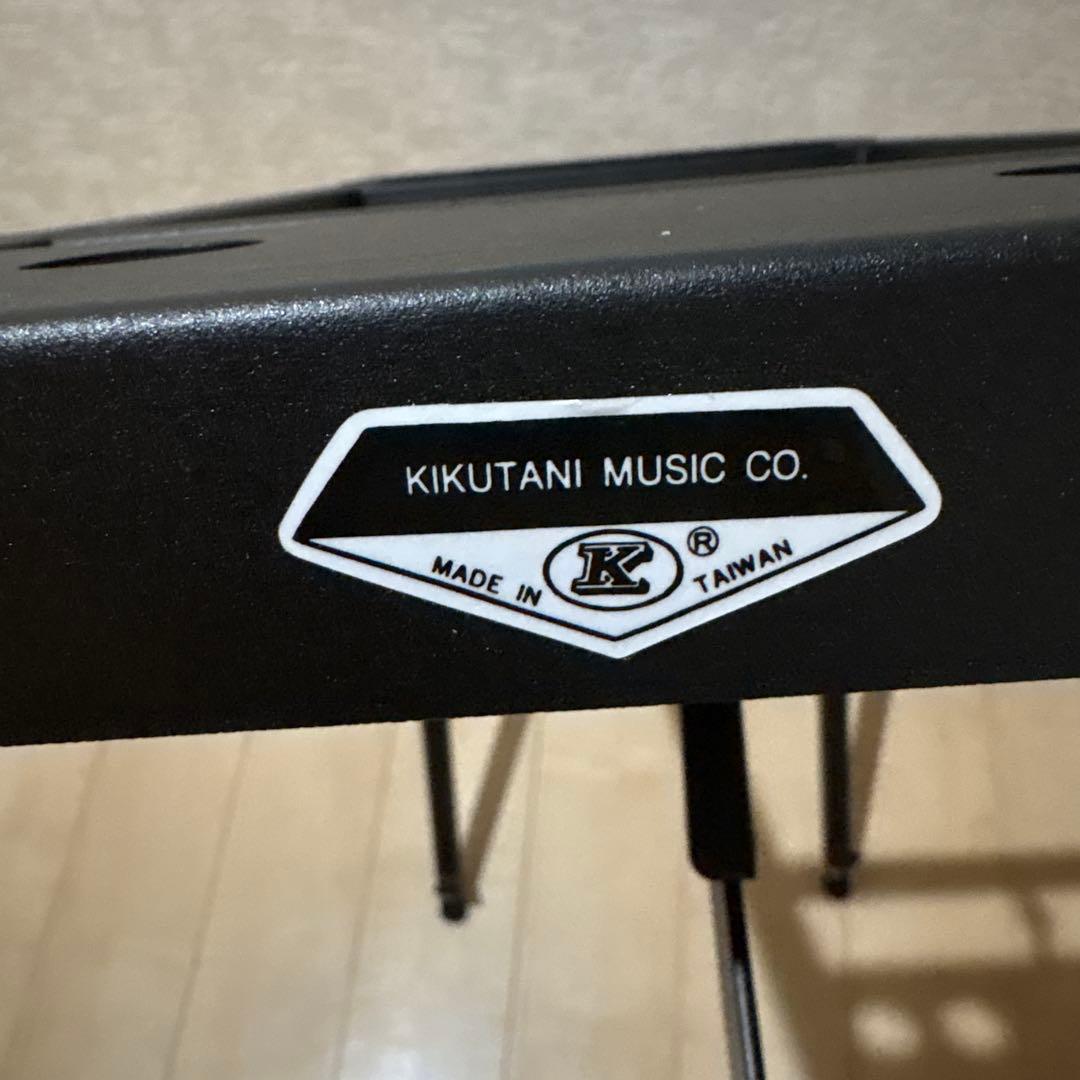 キクタニ　折りたたみ式　キーボードスタンド