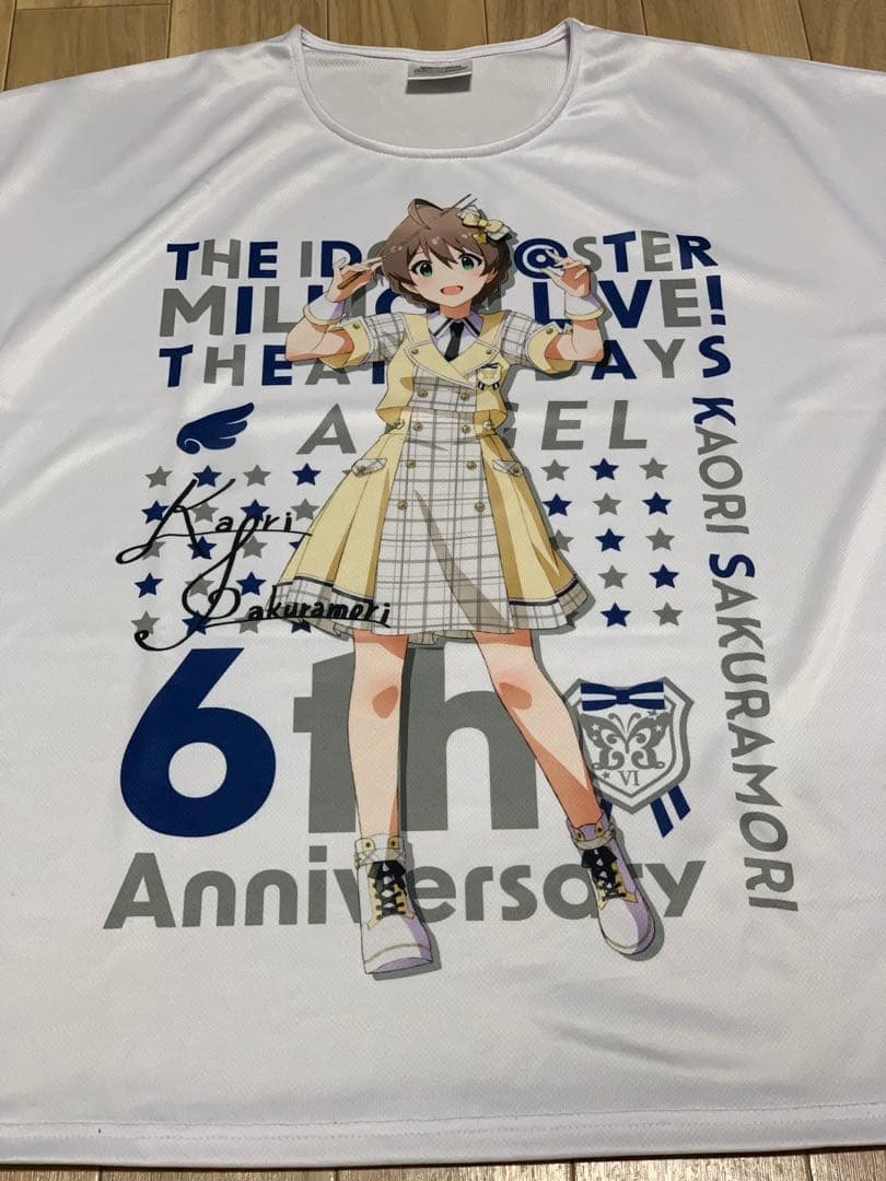 アイドルマスター　ミリオンライブ　桜守歌織　フルグラフィック・フルカラーTシャツ