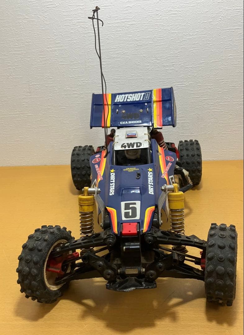 レーシングカー レトロ　ラジコン　ジャンク品　全長37㎝弱