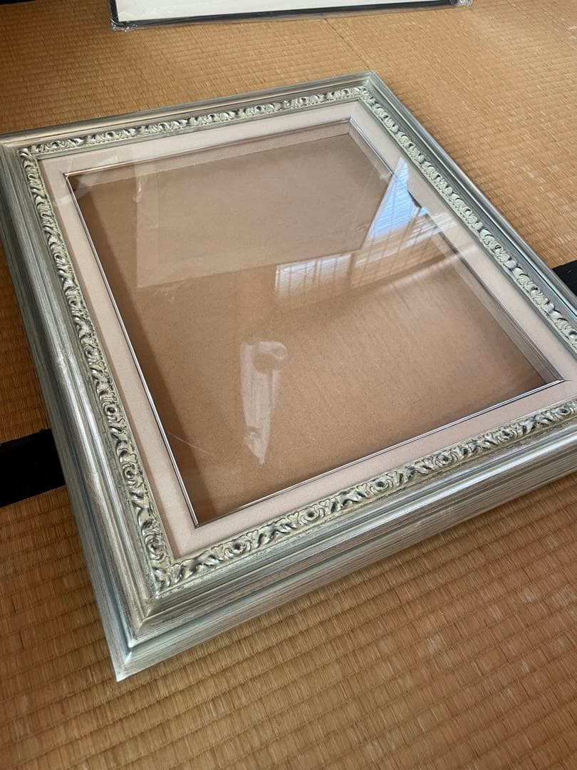サカイさま　おまとめ専用　 絵やポスターが高見えする額縁　シルバー