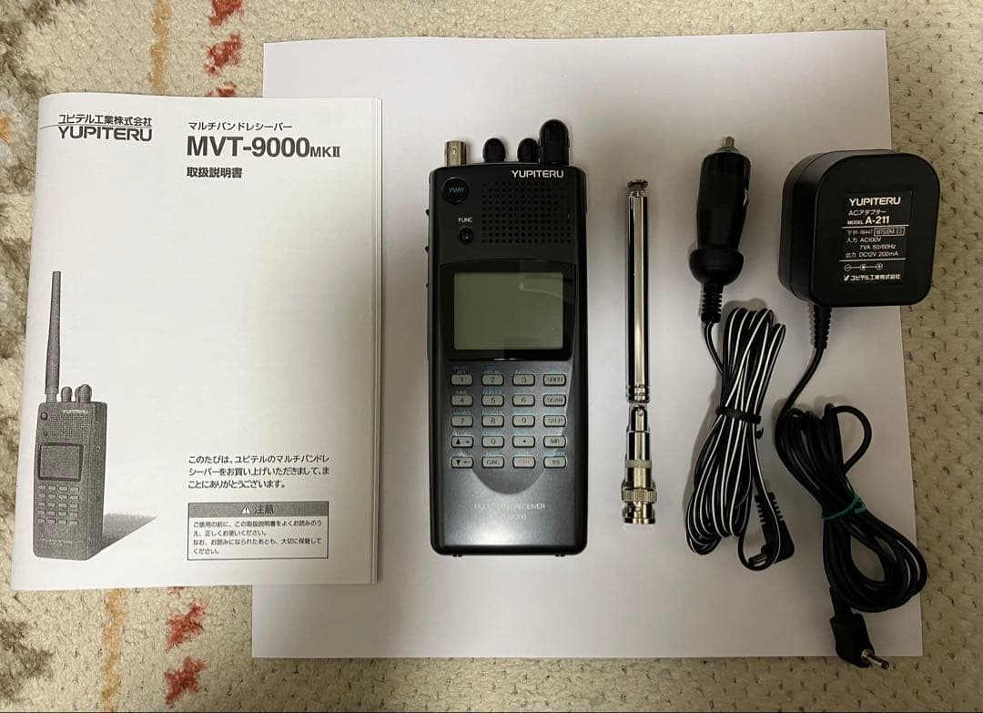 sa☆様 YUPITERU MVT-9000 マルチバンドレシーバー ジャンク