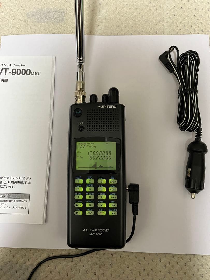 sa☆様 YUPITERU MVT-9000 マルチバンドレシーバー ジャンク