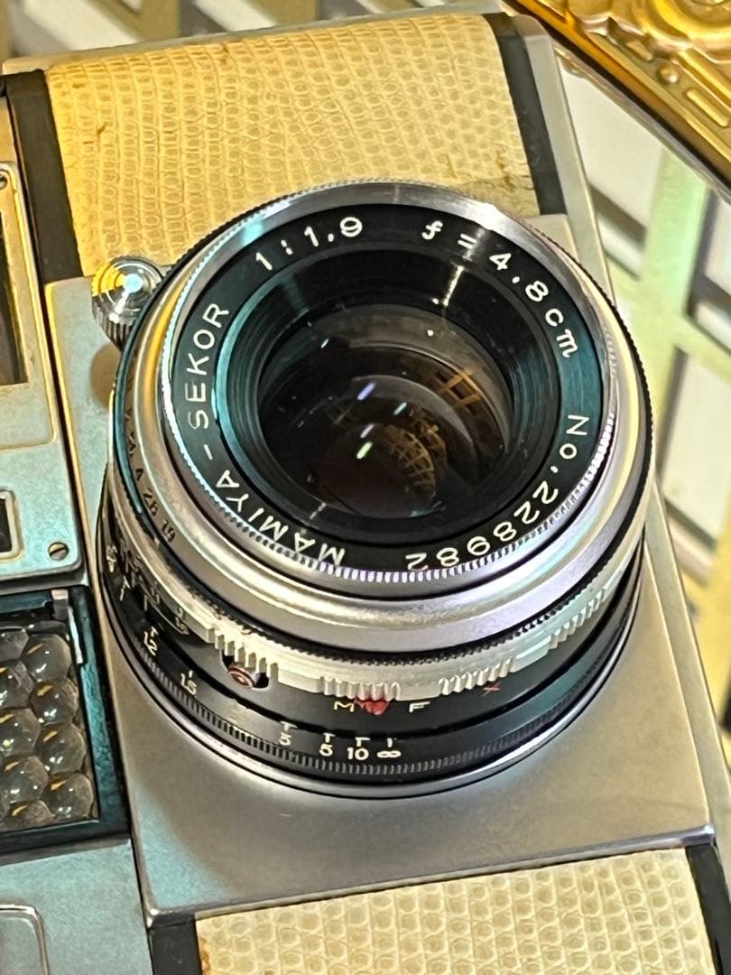 MAMIYA-35 SEKOR 48mm f1.9 カスタム美品