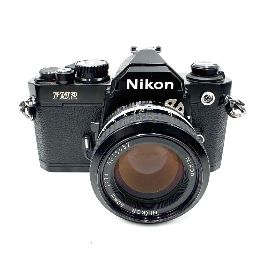 後期型！動作良好 Nikon New FM2 & Ai 50mm F1.4