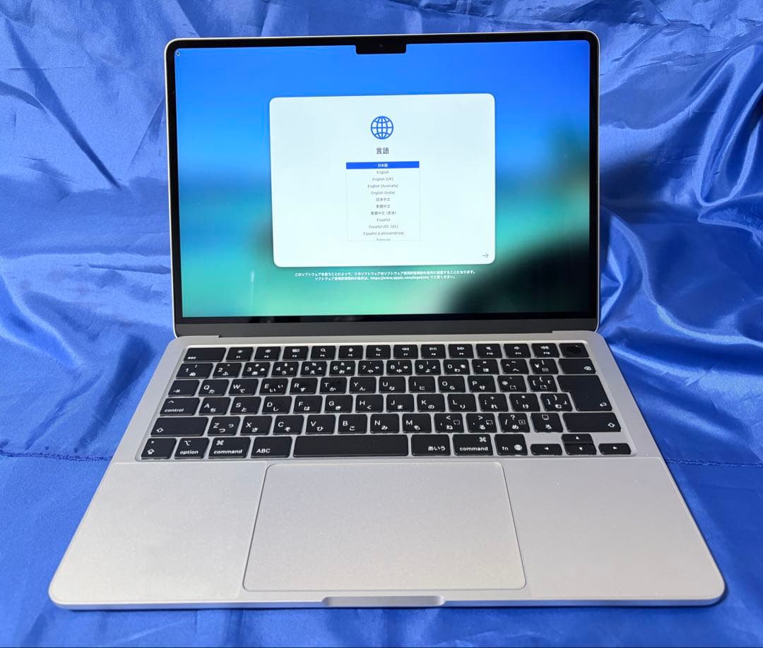 超美品 MacBook Air 13インチ M4 16GB/256GBシルバー