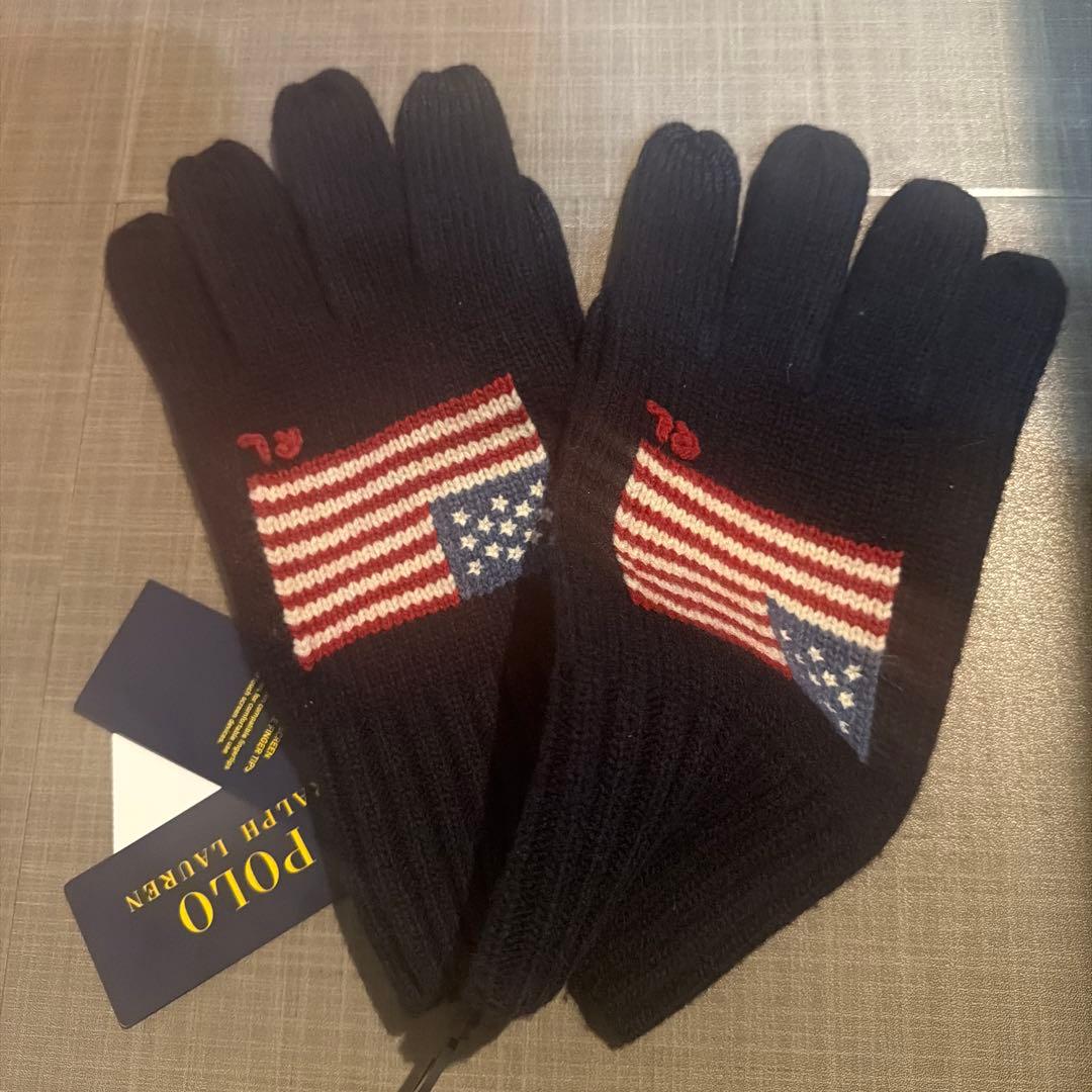 【新品・タグ付き】ラルフローレン　手袋　メンズ