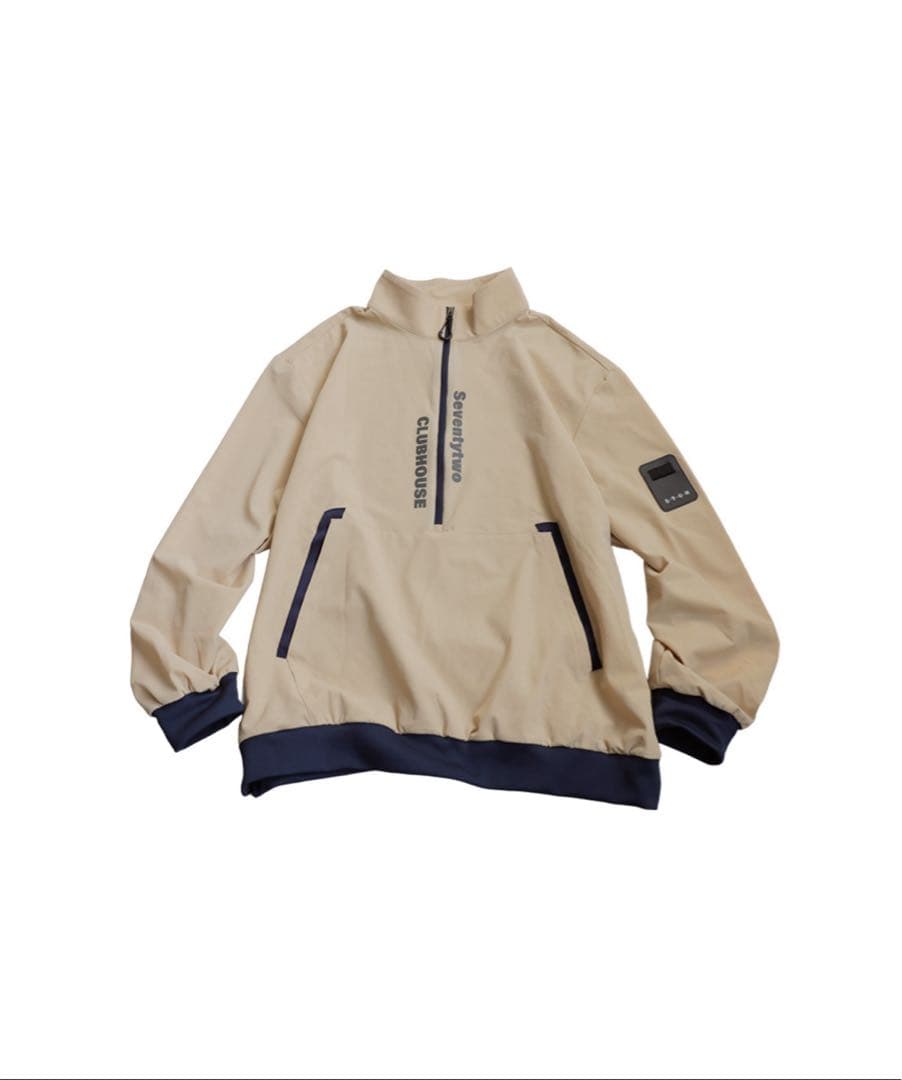 新品⭐️【STCH】ハーフジッププルオーバー