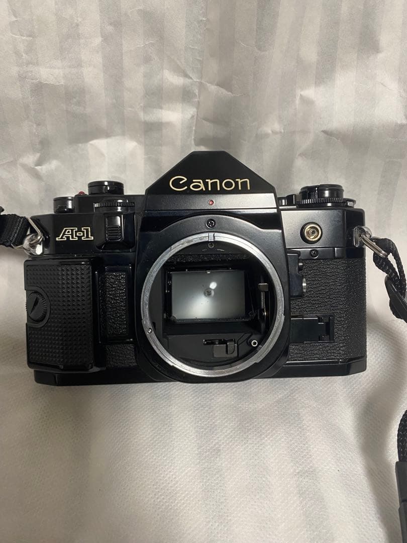 Canon キャノン A-1 ブラック レンズ(FD 50mm F1.4)付き