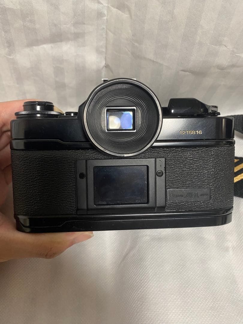 Canon キャノン A-1 ブラック レンズ(FD 50mm F1.4)付き