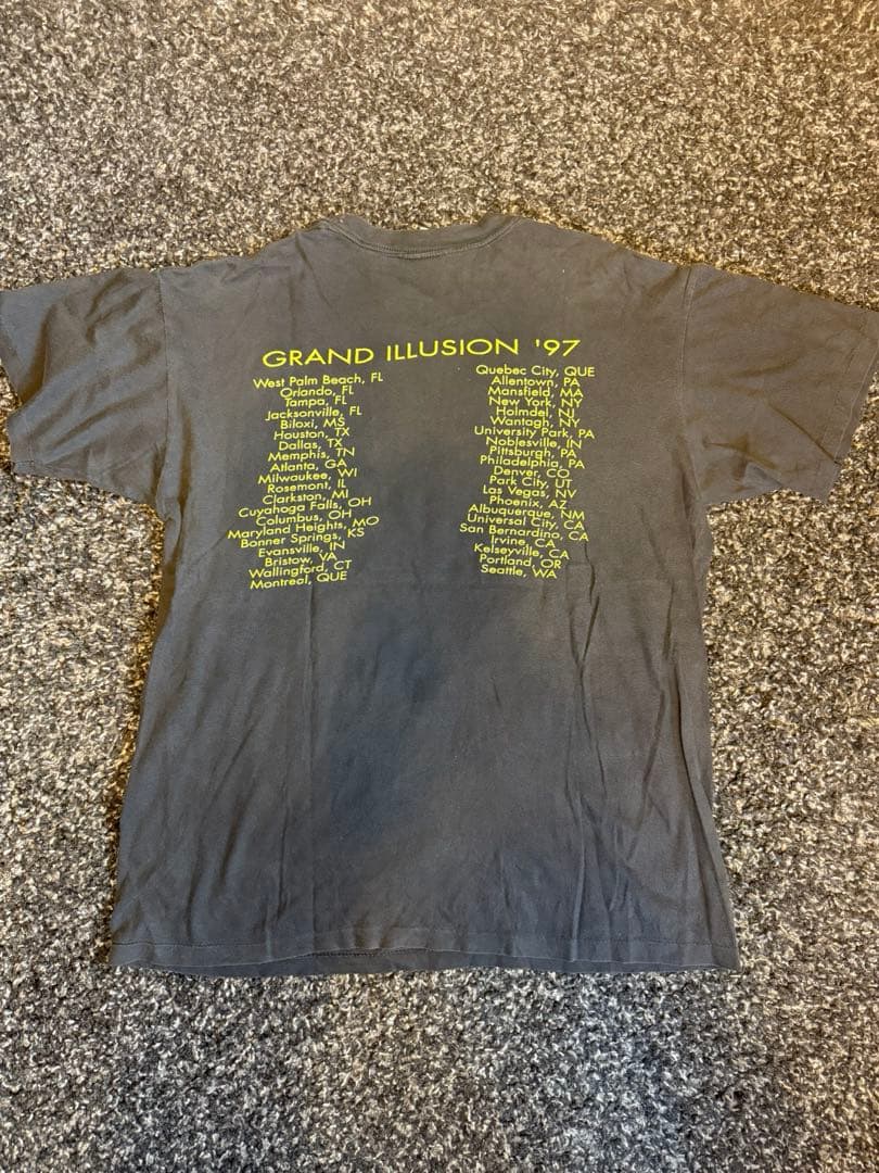 97年製 米国製 STYX スティクス 20周年ツアーTシャツ 大幻影