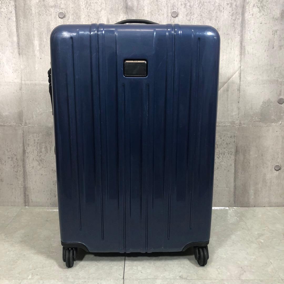 TUMI　V3　スーツケース　大容量　約80L　TSAロック　4輪　ブルー
