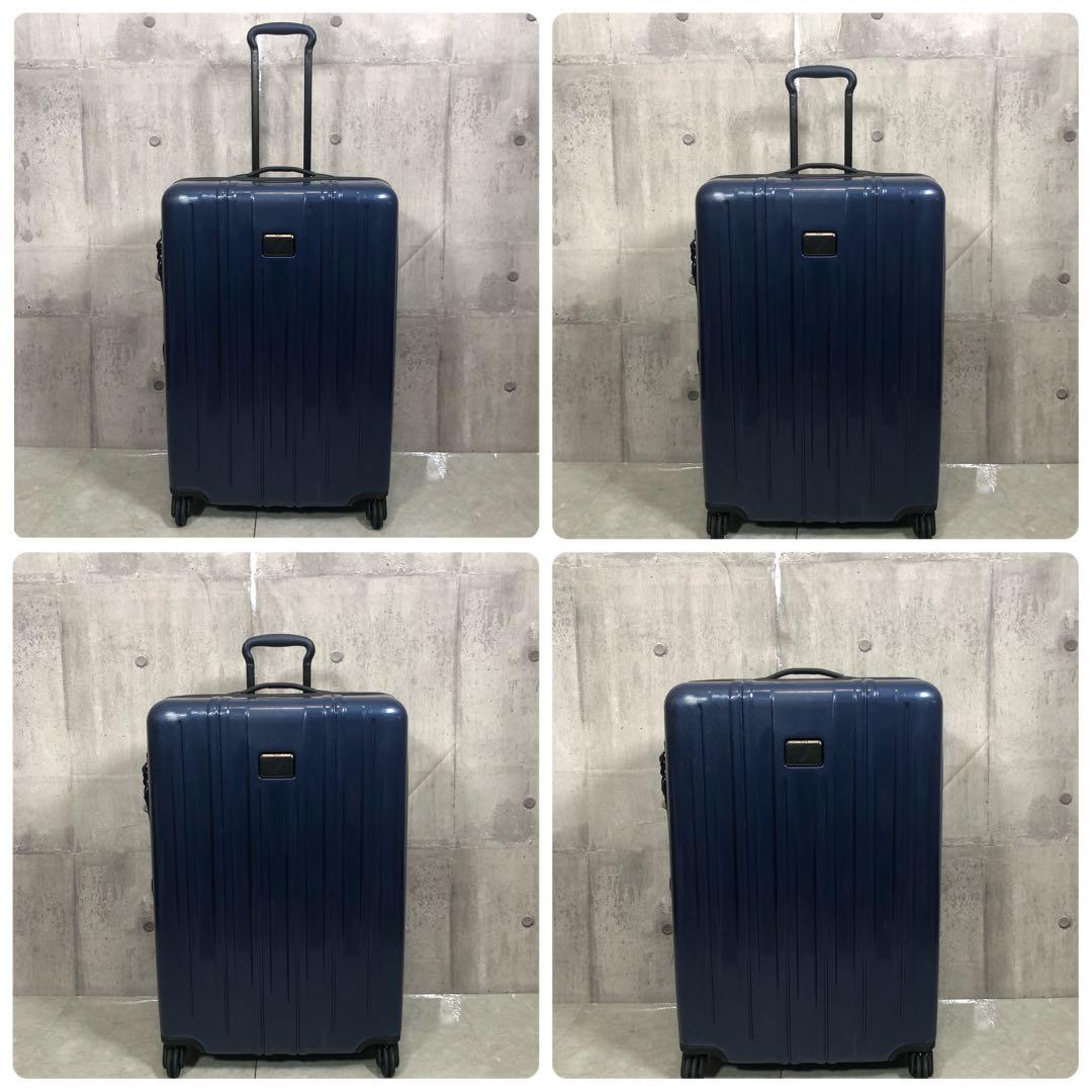 TUMI　V3　スーツケース　大容量　約80L　TSAロック　4輪　ブルー