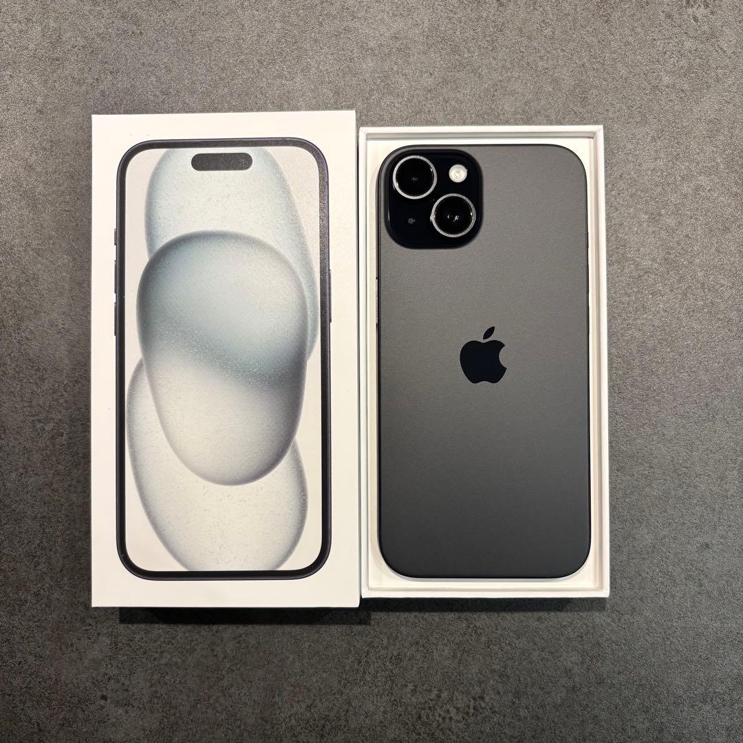 新春!!美品♡iPhone15 128GB ブラック