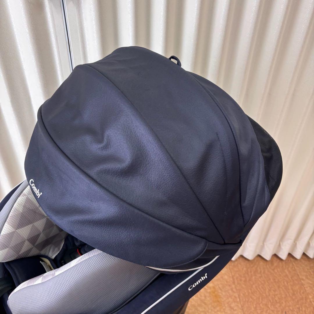 ☆美品☆　コンビ　WL　新生児OK　クルムーヴ　スマート　EG　ISOFIX　紺