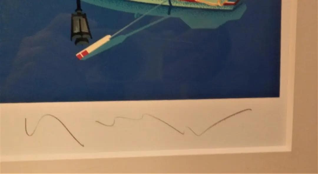 ヒロ ヤマガタ マリッジ／結婚式 超レア品 シルクスクリーン 版画 自筆サイン