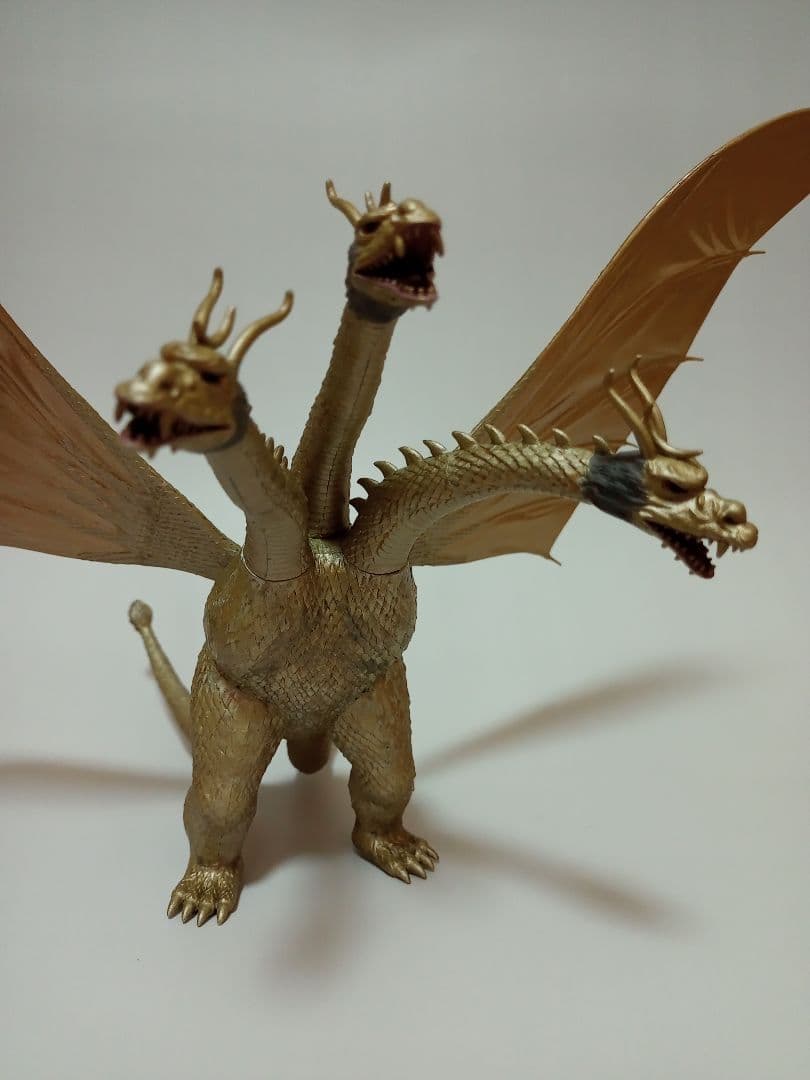 【しょうこ】1/350 キングギドラ ＆ ハセガワ EVAR 赤城ありさ