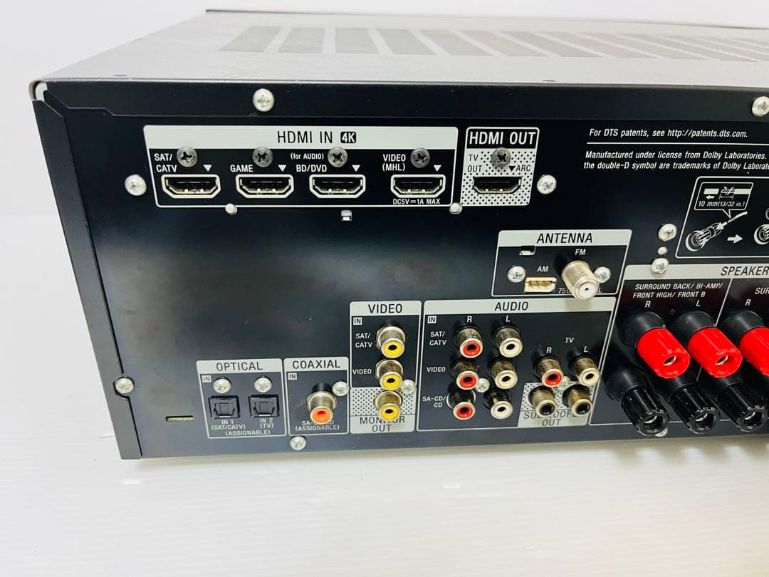 【動作未確認】SONY AVアンプ　STR-DH750（ジャンク品）