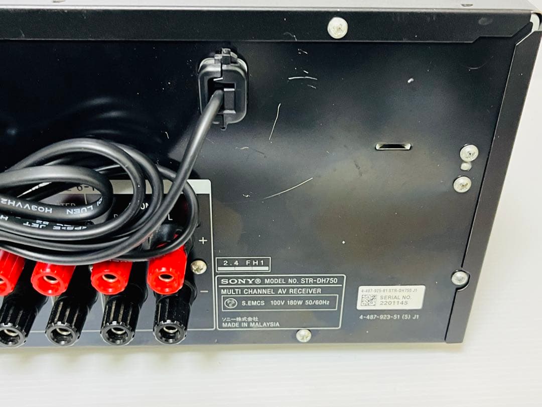 【動作未確認】SONY AVアンプ　STR-DH750（ジャンク品）