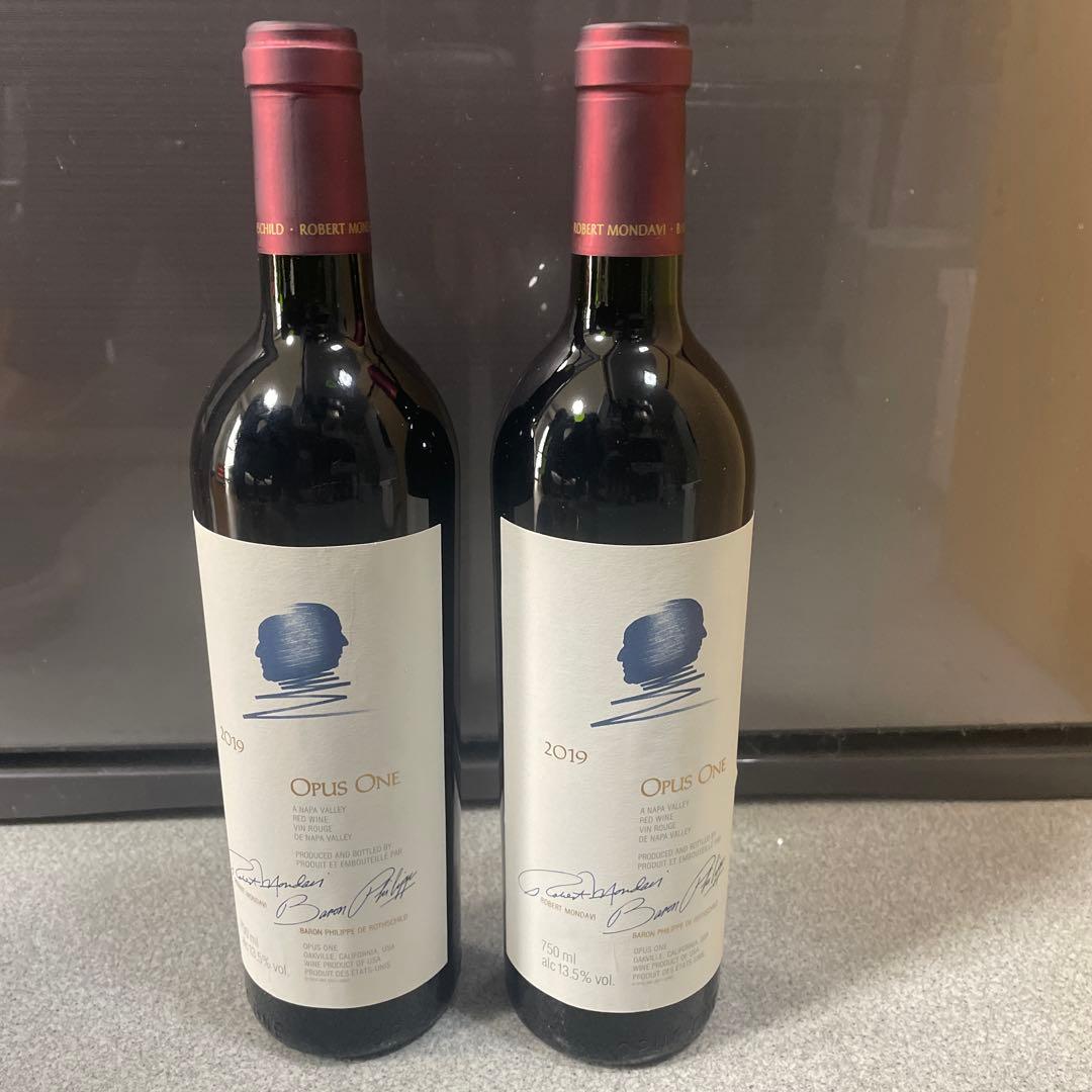 2本 オーパス・ワン 750ml Opus One 2019 （11)