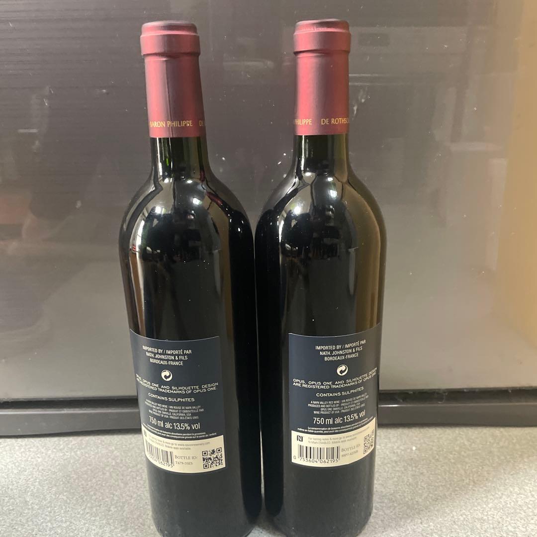 2本 オーパス・ワン 750ml Opus One 2019 （11)