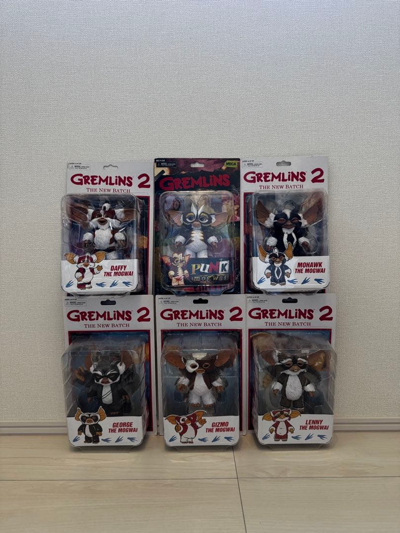 NECA Gremlins フィギュア 6体セット ギズモ