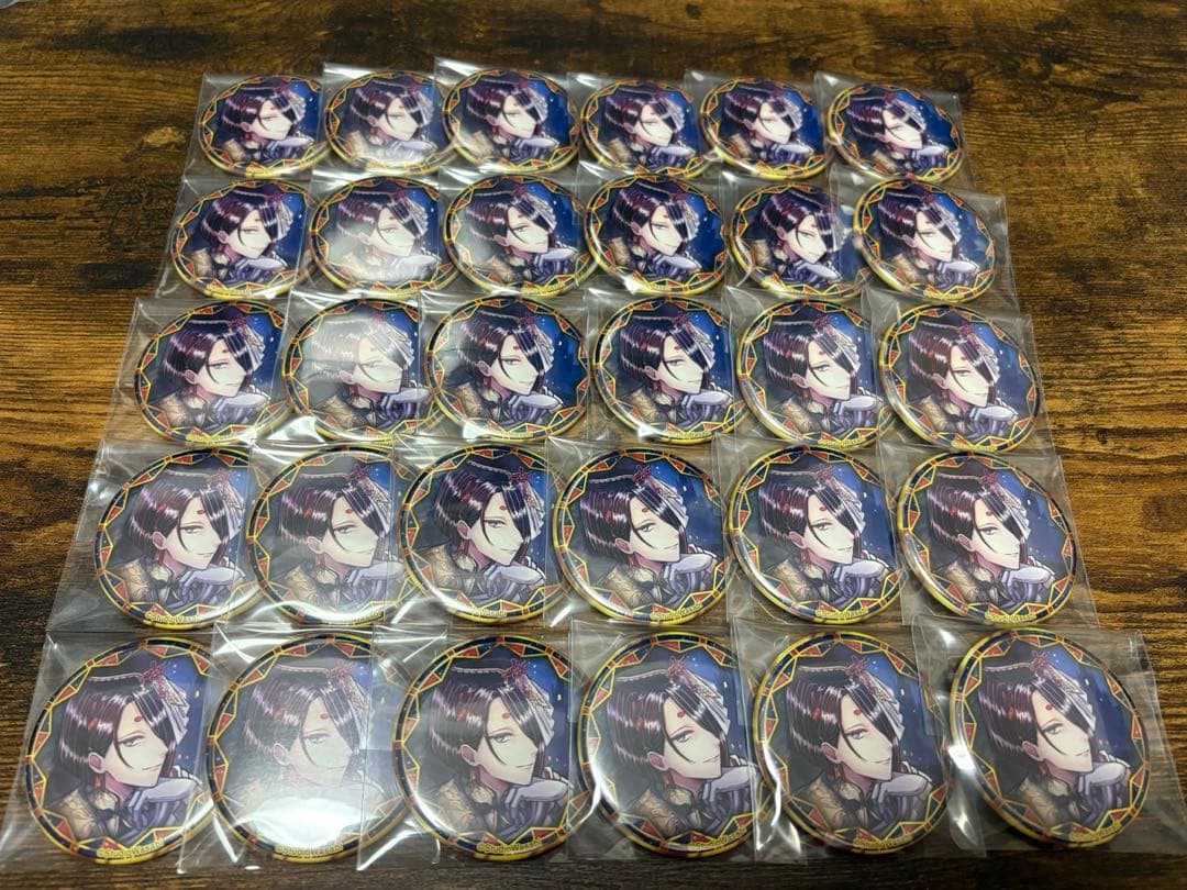 あくねこ ユーハン 缶バッジ 2周年(2月上旬まで)