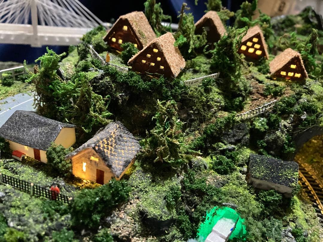 鉄道模型ジオラマ　　ロック様の専用になりました