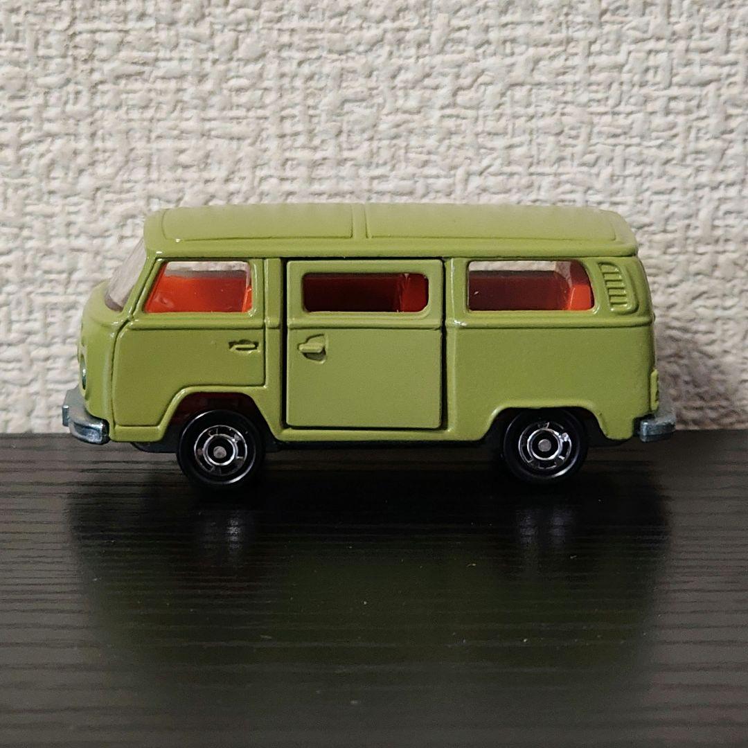 TOMICA　トミカ　フォルクスワーゲン　マイクロバス　緑色　箱付き