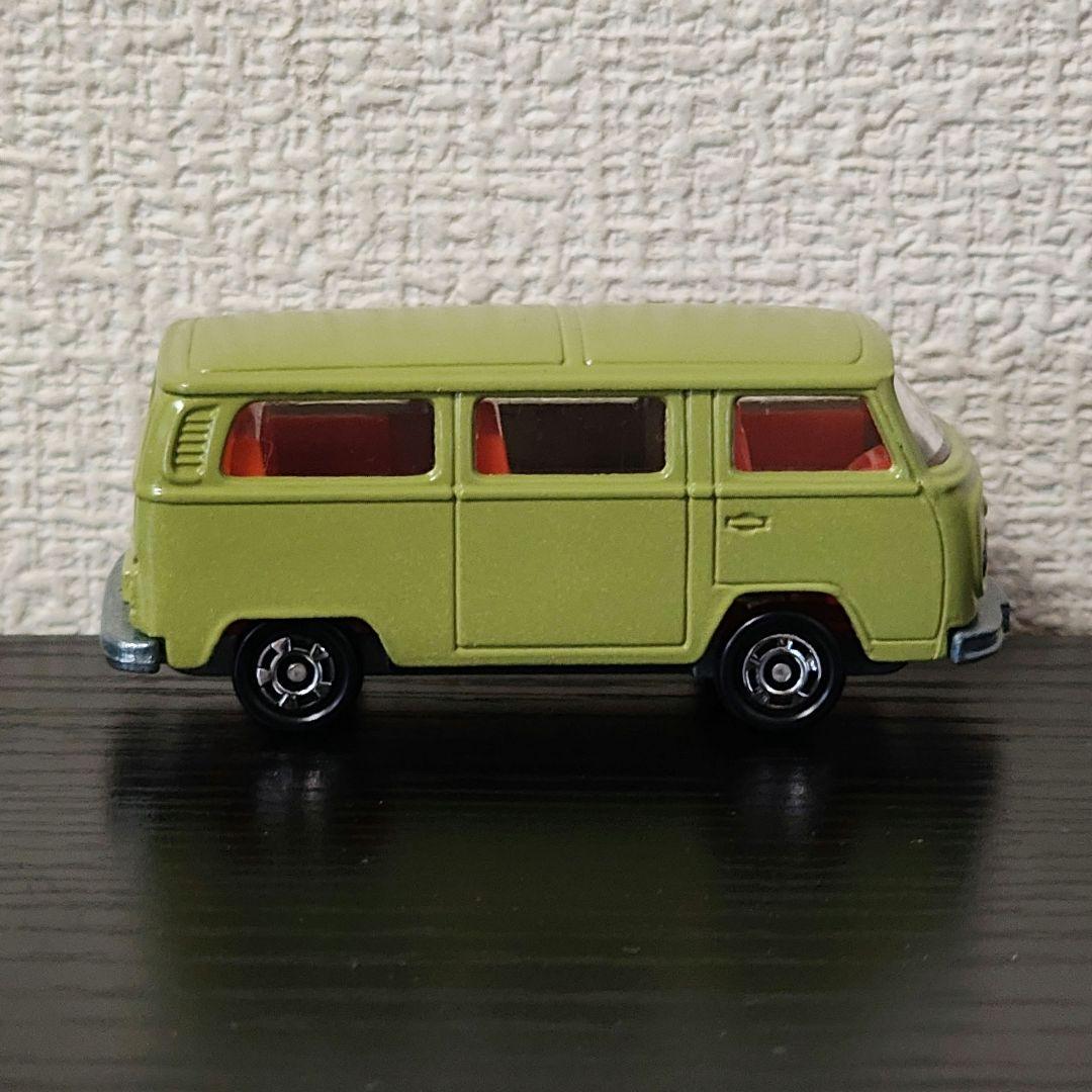 TOMICA　トミカ　フォルクスワーゲン　マイクロバス　緑色　箱付き