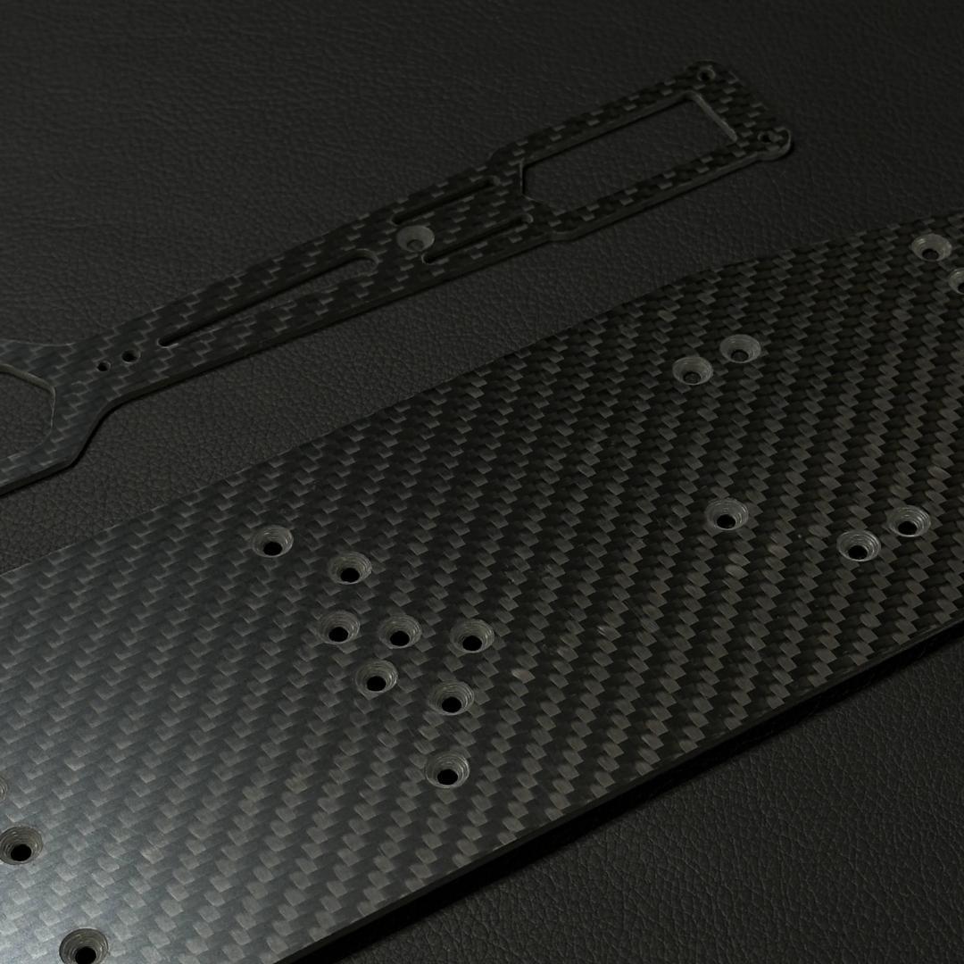 特注品 ヨコモ RD2.0 カーボンシャーシ 2.0mm + アッパ m1515