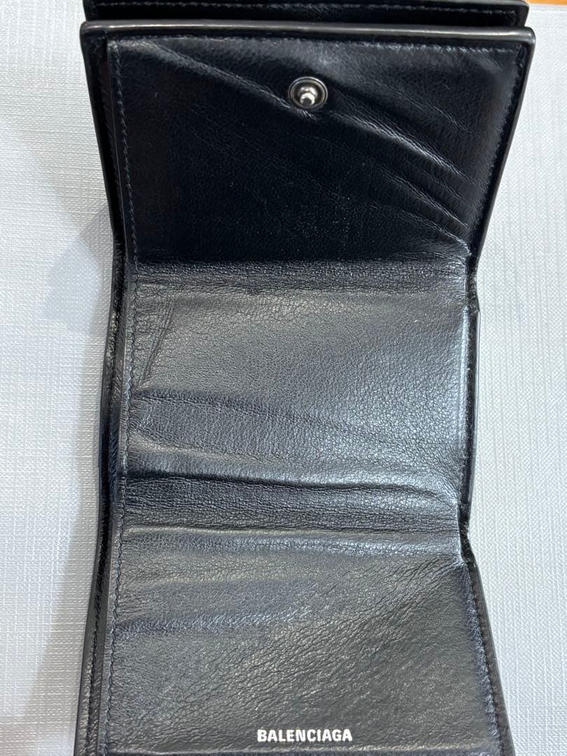 BALENCIAGA 三つ折り財布 ブラック